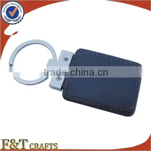 High End New Year Gift Braide Leather Keychain With Metal in Gift Box thumbnail-4