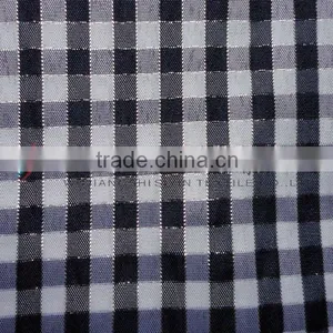Small Check Yarn Dyed Table Cloth Fabric thumbnail-1