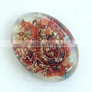Wholesale Red Jasper Orgone Energy Oval thumbnail-1