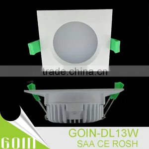 Dimmable 10 Inch Led Downlight 35W/40w 10W/12W/15W/18w Cutout 70mm/90mm SAA Approval Australia Ultra Slim Led Downlight thumbnail-1