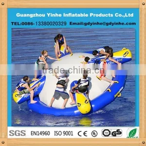 2015 High Strength Pvc Tarpaulin Inflatable Water Rockit thumbnail-1