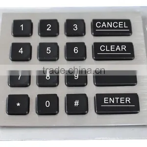 Deep Waterproof Numeric Keypad With Excellent Tactile Feeling thumbnail-2