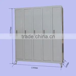 1 Tier 5 Compartment Door Dressing Room Locker thumbnail-2