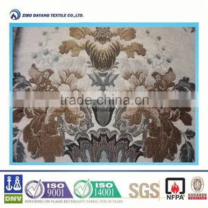 100% Inherently Flame Retardant Floral Textile for Hotel thumbnail-4