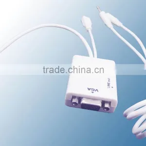 Micro USB 5 Pin MHL Adaptador VGA + Audio for Samsung Galaxy S2 Note Smart Phone thumbnail-2