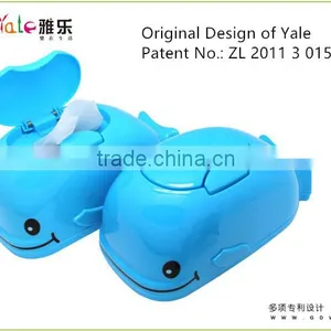 Big Size Blue Dolphin Shaped Facial Tissue Box/Holder for Home thumbnail-2