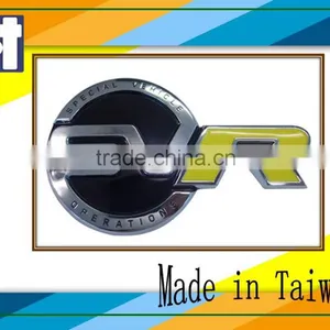 Fashionable Car Aluminum Royal Purple Ruby Creative Metallic Epoxy Sticker thumbnail-3