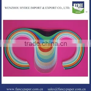 Colorful Theme Paper Quilling Strips for Handcraft thumbnail-2