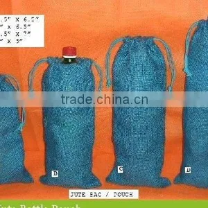 Jute Draw String Packaging Pouches thumbnail-1