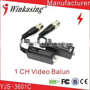 2016 CCTV Security System BNC Twisted Transceiver Video Balun to UTP Passive Transceive CAT5 Cable for Camera DVR YJS-3601C thumbnail-1