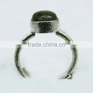 Simple Blue Labradorite 925 Sterling Silver Ring, Indian Fashion Silver Jewelry, Silver Jewelry Manufacturer thumbnail-1