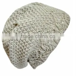 Light Crochet Hat Frost Hat thumbnail-1