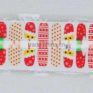 OEM Christmas Theme 3D Nial Sticker Nail Polish Sticker thumbnail-1