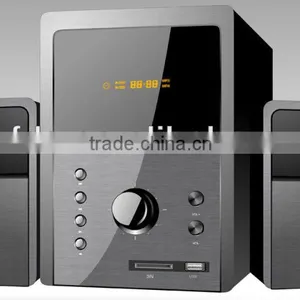 Supper Bass Series 2.1 Speaker FDS-887with USB,SD,Karaoka thumbnail-1