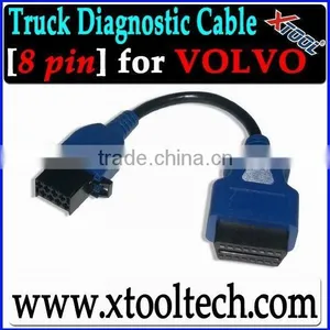 [XTOOL] Volvo 8pin Cable /truck Diagnostic Cable With Best Price in Stock ! thumbnail-1