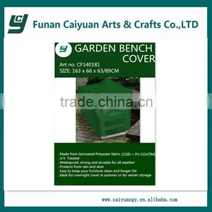 Waterproof Low Outdoor Furniture Cover Garden Bench Dust Cover thumbnail-1