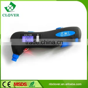 Car Diagnostic Tool LCD Digital Wireless Tire Pressure Gauge thumbnail-1