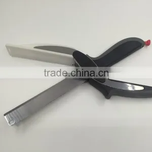 Clever Cutter 2-in-1 Food Chopper - Replace Your Kitchen Knives and Cutting Boards thumbnail-1