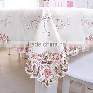 New Design Elegant Handmade Embroidery Cheap Table Cover thumbnail-3