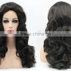 2015 New Curly Human Hair Full Lace Wigs/100% Human Hair Made Wigs/top Quality thumbnail-3