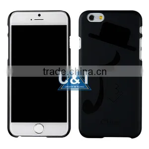 C&T Black Hat Music Customized Oem Hard Case for Iphone 6 Back Cover Quality Choice thumbnail-2