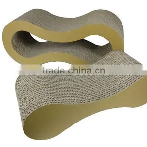 Fashionable Paper Pet Cat Toy Cardboard Cat Scratcher thumbnail-6