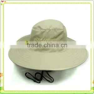 Cheap Beige Fisherman Bucket Hat With String thumbnail-1