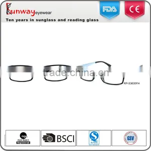 RP-S3635 Black Frame Blue Temple New Fashion Custom Reading Glasses thumbnail-1