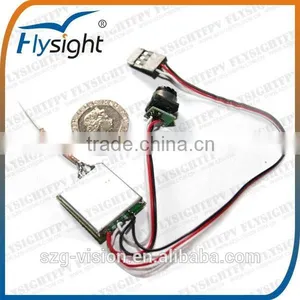 G1063 CM100T 5.8g Wireess Transmitter 200mw Module With Mini 1g Fpv Camera for Small RC Airplane thumbnail-3
