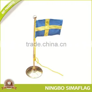 Professional Mould Design Factory Directly Table Metal Flag Stands thumbnail-1