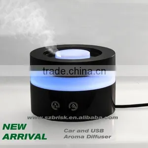Portable Mini USB Humidifier Air Purifier Aroma Diffuser Office Home Room NEW thumbnail-4