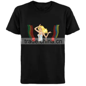 Fashion and Music el T-qualizer T-shirt Equalizer Led t Shirt thumbnail-1