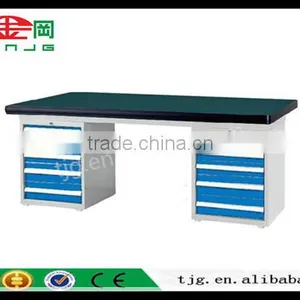 TJG CHINA Anti-Static Workbench Wear-Resisting Desktop Heavy-Duty Workbench Model TJG - 1813F Assembly Line Work Station Worksho thumbnail-1