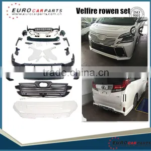 NEW ARRIVAL!Vellfire30 2016y Rowen-style Body Kit Fit for Toyota VEL~frp Set Body Kit thumbnail-1
