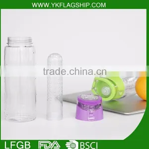 BPA Free Tritan Joyshaker Fruit Infuser Clear Water Bottle Joyshaker Weights thumbnail-4