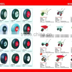 Wheelbarrow Tyre, Wheel Barrow Tire, Wheel Barrow Rubber Tire 400-8 4pr Wheelbarrow Tyre thumbnail-4