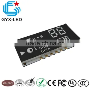 Rohs Compliant Yellow Color Special Design Surface Mount LED Display Used for Small Appliances thumbnail-1