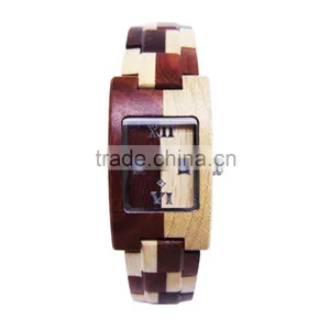 New Design Retro Watch Stock Handmade Wood Watch Fashion Ladies Bracelet Watches Wholesale Price 2014 thumbnail-1
