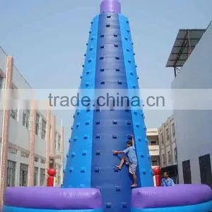 Round Inflatable Games Inflatable Climbing Wall thumbnail-1