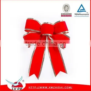 Holiday and Gift Packing Use Velvet Christmas Ribbon Bow thumbnail-5