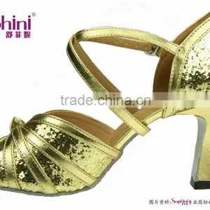 Suphini Sparkle Glitter Fashion Woman Latin Dance Shoes Sale thumbnail-4
