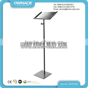 Adjustable Floor Advertising Stand POP Sign Holder thumbnail-1