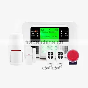Best 2G Smart Wireless Home Security Burglar GSM+PSTN Alarm System thumbnail-1