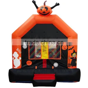 Inflatable Halloween Themed Kids Bounce House by Happy Jump thumbnail-1
