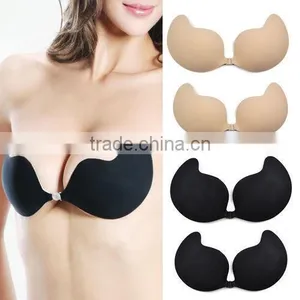Sexy Adhesive Silicone Stick On Push Up Gel Strapless Invisible Bra Backless thumbnail-5