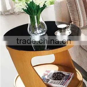 European Style Fashion Design Walnut Tea Table S118 thumbnail-1