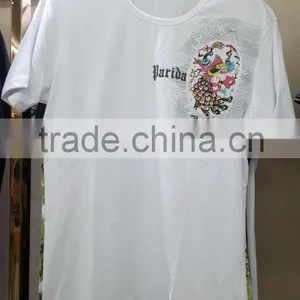 Famous Branch O in Bulk Men Plain Shirts Cheap Plain White T-shirts thumbnail-1
