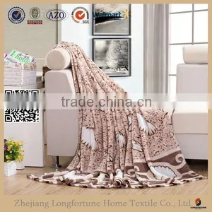 Manufactory Walmart China Home Textile Cute Custom Warm Cuddly Cotton Blanket thumbnail-5