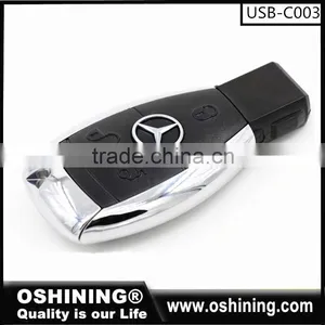 Free Sample Top Sell USB Memory Stick 2GB 4GB 8GB USB 2.0/3.0 Car Key Plastic USB Flash Drives(USB-COO1) thumbnail-3