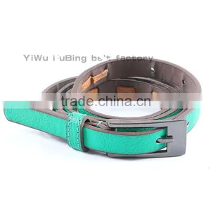 2016 NEW Design Fashion pu Belt for Woman With Wearing Rope thumbnail-3